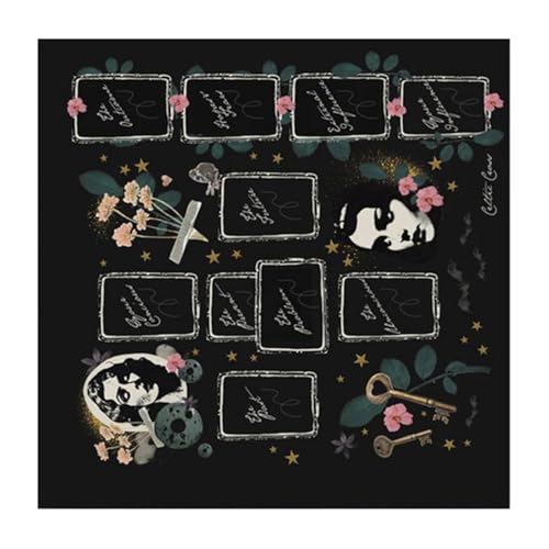 SELVFZ Divinations Tischdecke Lesekarte Astrologys Tarotkarten Tischdecke Altars Stoff Göttlichkeit Brettspielzubehör SELVFZ Divinations Tischdecke Lesekarte Astrologys Tarotkarten Tischdecke Altars Stoff Göttlichkeit Brettspielzubehör von SELVFZ