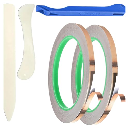 SELVFZ Doppelseitige Klebebandhandwerk Liefert Kupferfolienklebeband Kupfer Für Abschirmpapierschaltkreise Doppelseitig Leitfähig Zur Abschirmung SELVFZ Doppelseitige Klebebandhandwerk Liefert Kupferfolienklebeband Kupfer Für Abschirmpapierschaltkreise Doppelseitig Leitfähig Zur Abschirmung von SELVFZ
