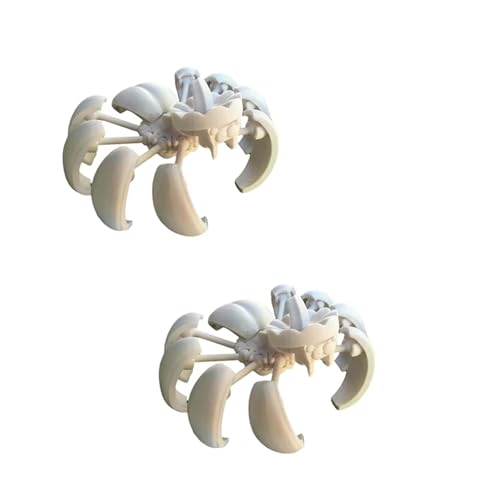 SELVFZ Halloween Spiders Kürbistransformation Figur Plastikhandwerk Dekoration Für Innenpartys Freien Safe Ungiftige Verzierung Halloween Tischdekoration von SELVFZ