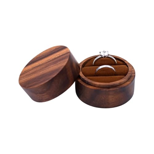 SELVFZ Holzschmuckschachtel Ringe Display Hülle Schmuck Organizer Aufbewahrungstruhe Für Vorschlag Engagement Hochzeit Schmuck Eheringe Box Box SELVFZ Holzschmuckschachtel Ringe Display Hülle Schmuck Organizer Aufbewahrungstruhe Für Vorschlag Engagement Hochzeit Schmuck Eheringe Box Box von SELVFZ