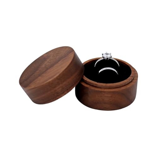 SELVFZ Holzschmuckschachtel Ringe Display Hülle Schmuck Organizer Aufbewahrungstruhe Für Vorschlag Engagement Hochzeit Schmuck Eheringe Box Box SELVFZ Holzschmuckschachtel Ringe Display Hülle Schmuck Organizer Aufbewahrungstruhe Für Vorschlag Engagement Hochzeit Schmuck Eheringe Box Box von SELVFZ