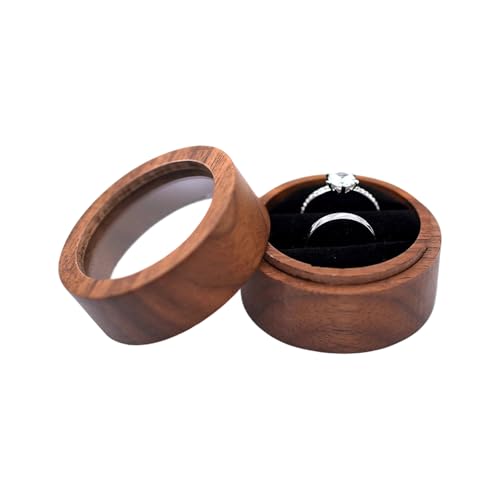 SELVFZ Holzschmuckschachtel Ringe Display Hülle Schmuck Organizer Aufbewahrungstruhe Für Vorschlag Engagement Hochzeit Schmuck Eheringe Box Box SELVFZ Holzschmuckschachtel Ringe Display Hülle Schmuck Organizer Aufbewahrungstruhe Für Vorschlag Engagement Hochzeit Schmuck Eheringe Box Box von SELVFZ