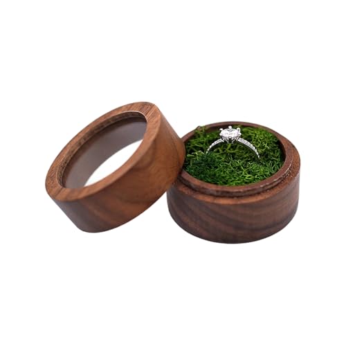 SELVFZ Holzschmuckschachtel Ringe Display Hülle Schmuck Organizer Aufbewahrungstruhe Für Vorschlag Engagement Hochzeit Schmuck Eheringe Box Box SELVFZ Holzschmuckschachtel Ringe Display Hülle Schmuck Organizer Aufbewahrungstruhe Für Vorschlag Engagement Hochzeit Schmuck Eheringe Box Box von SELVFZ