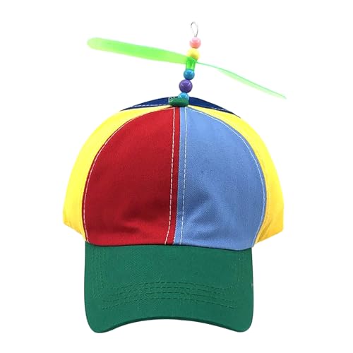 SELVFZ Hubschrauber Baseballhut Für Party Lustiger Sonnenhut Für Eltern Kinder Outdoor Sonnenhut Propeller Lustiger Für Kinder von SELVFZ