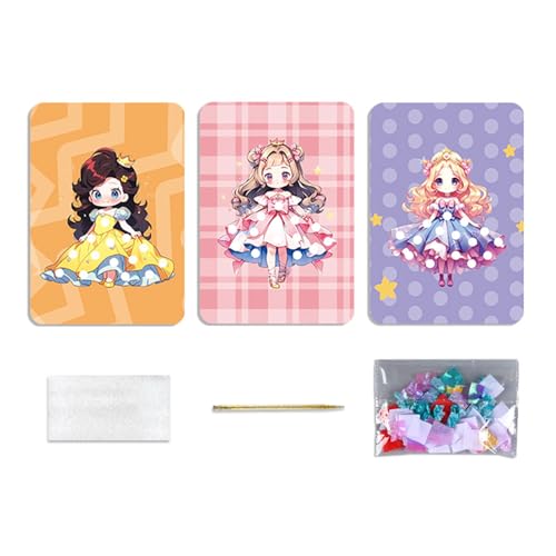 SELVFZ Interaktive Prinzessin Dress Up Aktivitäts Set Entwickeln Kreativität Und Feine Motorische Fähigkeiten Durch Mädchen Die Färben Und Stupeln Haben SELVFZ Interaktive Prinzessin Dress Up Aktivitäts Set Entwickeln Kreativität Und Feine Motorische Fähigkeiten Durch Mädchen Die Färben Und Stupeln Haben von SELVFZ