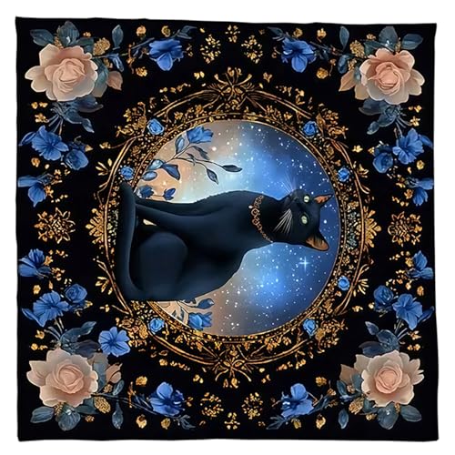 SELVFZ Katzen Tarots Tischdecke Gotteskarten Tisch Stoff Wandteppich Astrologie Hexerei SELVFZ Katzen Tarots Tischdecke Gotteskarten Tisch Stoff Wandteppich Astrologie Hexerei von SELVFZ