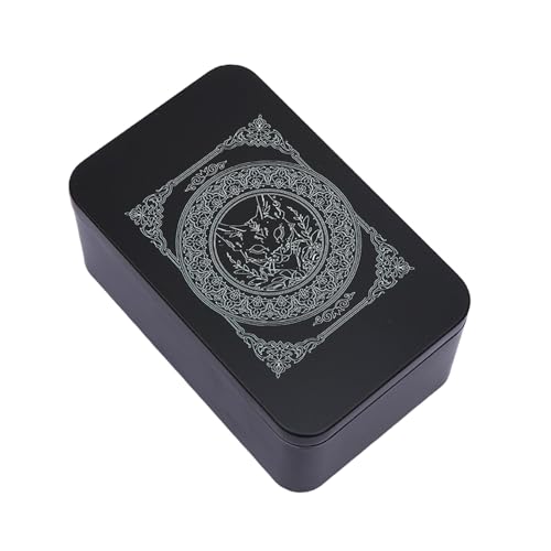 SELVFZ Metal Game Card Box Playings Tarots Container Speicher Hülle Pakelpokerbox Spielkarten Karten Box Süßigkeiten Speicherhülle SELVFZ Metal Game Card Box Playings Tarots Container Speicher Hülle Pakelpokerbox Spielkarten Karten Box Süßigkeiten Speicherhülle von SELVFZ