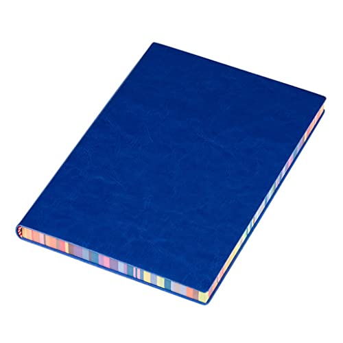 SELVFZ Soft Leder Notebook Ribbon Lesezeichen Rainbow College Rlued Eyesal Caring Dowling Paper Für Journalisten Schriftsteller Notizbeutel College Für Kinder to Do Leder Notepads Magnetisch von SELVFZ