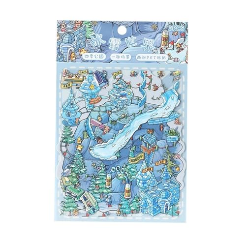 Saisonaler Natursthema Angehobener Aufkleber Für Journals Home Decorative Klassenzimmerprojekte Sicherer Kleberhandwerksmittel Vier Saisonaufkleber von SELVFZ