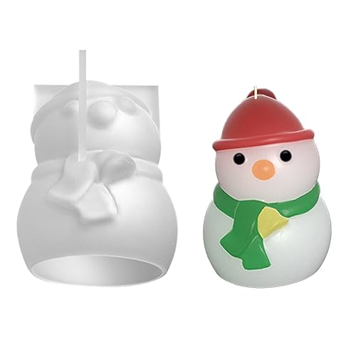 Schneemannkerker Silikonform Für Handgefertigte Desktop Dekoration Gypsum Epoxidharz Kerzenform Für Hausdekoration Kerzenform Für Kerzenherstellung Silikon von SELVFZ
