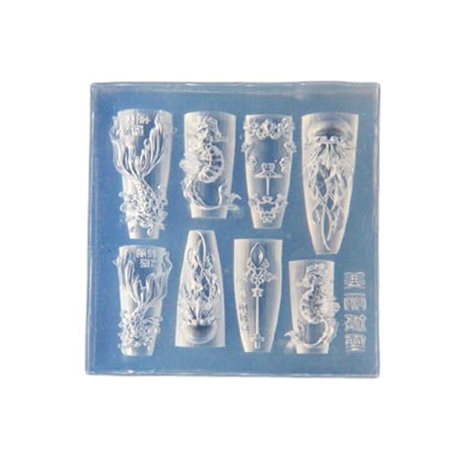 Sea Lifes Nails Stamping Set Silikonform Nägel Kunst Entwerfen Schimmel Für Kreative Maniküre Mit Walen Und Schalen Geeignet Sea Lifes Nails Stamping Set Silikonform Nägel Kunst Entwerfen Schimmel Für Kreative Maniküre Mit Walen Und Schalen Geeignet von SELVFZ