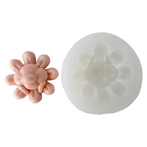 Silikon Backform 3D Blumenförmige Seife Schimmelpilz Zuckerschokoladenschneider Fondant Candy Cake Dekorieren Backwerkzeuge Silikon Backform 3D Blumenförmige Seife Schimmelpilz Zuckerschokoladenschneider Fondant Candy Cake Dekorieren Backwerkzeuge von SELVFZ