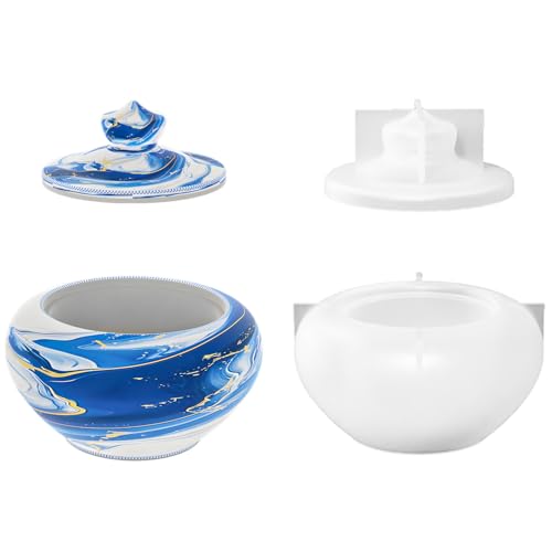 Silikon Geformte Form Für Dekorative Aufbewahrungsbox Handwerkskunsthandwerk Home Decors Geschenk Dekorative Teekannen Silikonbox Flexible Teekannenseife Form von SELVFZ
