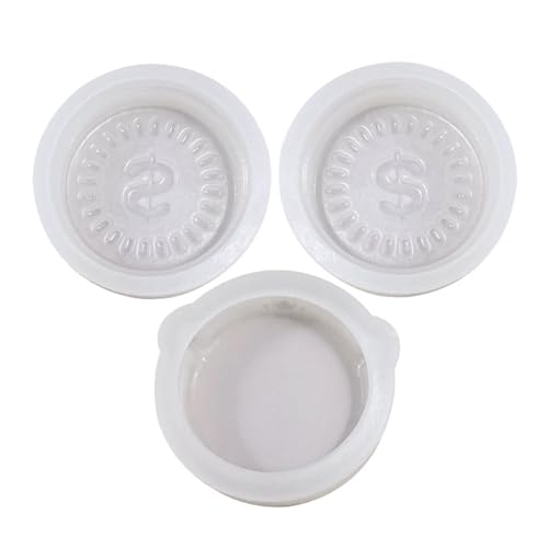 Silikonform Zur Herstellung Von Münzhund Handwerksflexible Harzform Coin Hundeform Für Süßigkeitenschokolade Und Kerzenherstellung Silikonform Set von SELVFZ