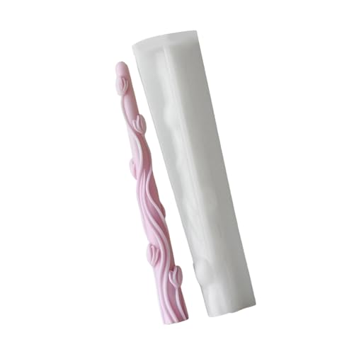 Silikonkerzenform Blumenmuster Geometrische Gipsformen Geeignet Für Kreative Häuser Dekoration Und Handgefertigte Geschenke Food Grade Silicon Kerzenform von SELVFZ