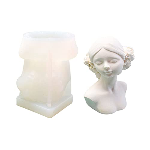 Silikonkerzenform Mädchen Geformte Tonform Basteln Formen Backwerkzeuge Nicht Stick Silikonmaterial Für Küchen Backmädchen Girly Seife Formen Silikonkerzenform Mädchen Geformte Tonform Basteln Formen Backwerkzeuge Nicht Stick Silikonmaterial Für Küchen Backmädchen Girly Seife Formen von SELVFZ