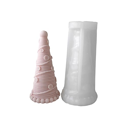 Silikonkerzenharzform Weihnachtsbaum Aromatherapie Gypsum Orament Epoxidform Handgefertigtes Soap Harzform Duft Kerze Silikonform Silikonskulpturform von SELVFZ