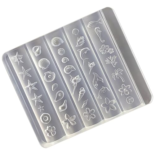 Silikonnägel Dekorieren Formen Seerie Serie Kleine Accessoires Basteln Formen Geeignet Für Schönheitsbegeisterte Präsentieren Professionelle Schmuck Schimmelpilze von SELVFZ