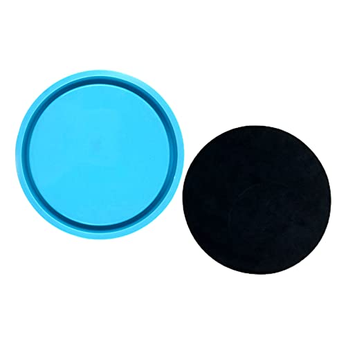Tablettharz Formen Roundschalen Silikonformen Für Schmuckplattenschale Epoxidharz Guss Nach Hause Dekoration Mit Kanten Schmuckschalenformen Für Epoxidharz von SELVFZ