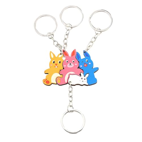 Tierfamilie Schlüsselbund Puzzle Keyrings Set Stylish Keychain Set Für Hochzeits Geburtstag Weihnachtsgeschenke Geeignet Tierfamilie Schlüsselbund Puzzle Keyrings Set Stylish Keychain Set Für Hochzeits Geburtstag Weihnachtsgeschenke Geeignet von SELVFZ