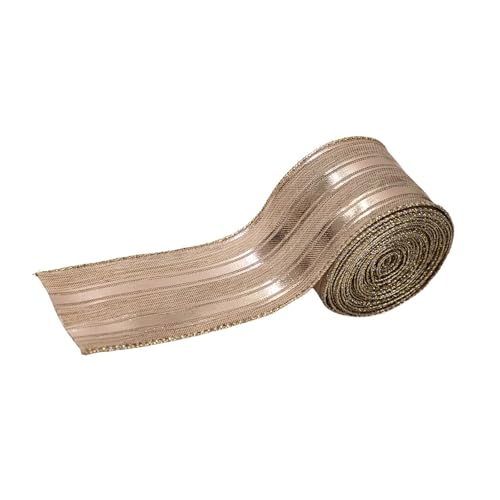 Tränenfestes Band Für Weihnachten Handwerk Home Office Hochzeit Multipurpose Urlaub Accessoires Professionelle Veranstaltung Stoffband Ribbon von SELVFZ