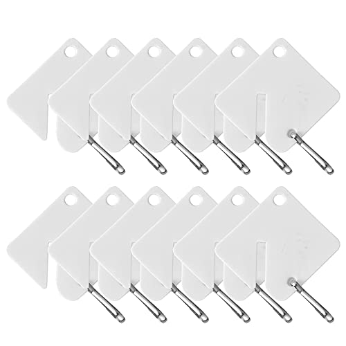 Transparent 60x Hängen Für Wichtige Tags Langlebiger Acryl Mit Hook Für Wichtige Tags Für Schlüsselkabinett Home Office von SELVFZ