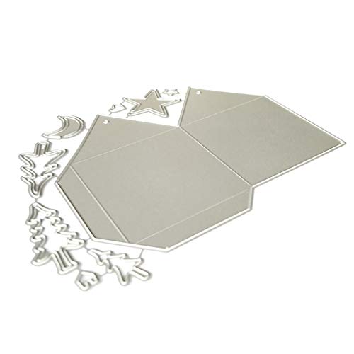 Tree Moon Star Metal Cuting Stempel Stencil Scrapbooking Album Stamp Paper Card Präge Decor Card Making von SELVFZ