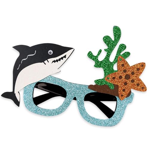 Unter Ozeanen Brillen Ozeane Meer Tierbrillen Fotostand Requisiten Unter Der Sea Party Supplies Für Kinder Erwachsene Partybrillen von SELVFZ