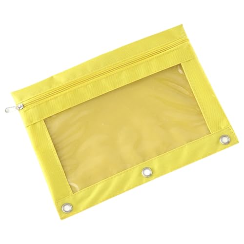 Verstärkter Oxford Fabric B5-Datei Transparenter 3-Ring Ordner Mit Verschüttungsresistenten Wasserfesten Aktenordnern Bag von SELVFZ