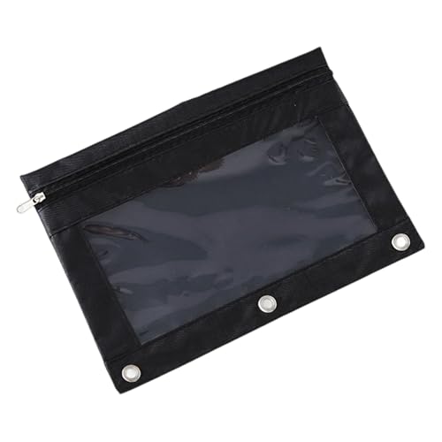 Verstärkter Oxford Fabric B5-Datei Transparenter 3-Ring Ordner Mit Verschüttungsresistenten Wasserfesten Aktenordnern Bag von SELVFZ