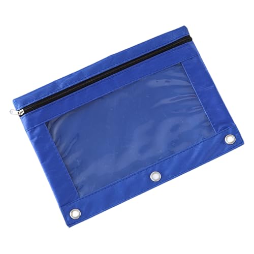 Verstärkter Oxford Fabric B5-Datei Transparenter 3-Ring Ordner Mit Verschüttungsresistenten Wasserfesten Aktenordnern Bag von SELVFZ
