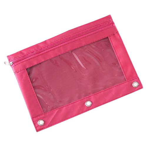 Verstärkter Oxford Fabric B5-Datei Transparenter 3-Ring Ordner Mit Verschüttungsresistenten Wasserfesten Aktenordnern Bag von SELVFZ