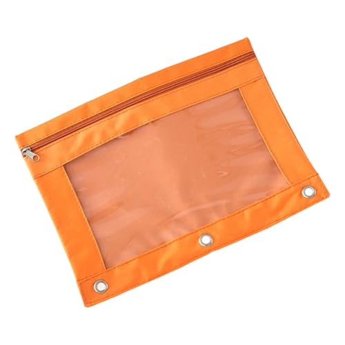 Verstärkter Oxford Fabric B5-Datei Transparenter 3-Ring Ordner Mit Verschüttungsresistenten Wasserfesten Aktenordnern Bag von SELVFZ