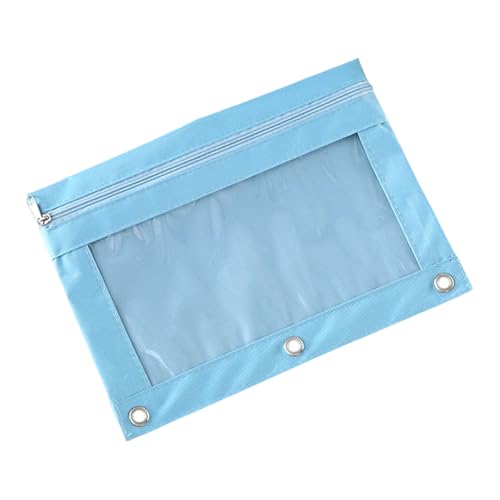 Verstärkter Oxford Fabric B5-Datei Transparenter 3-Ring Ordner Mit Verschüttungsresistenten Wasserfesten Aktenordnern Bag von SELVFZ