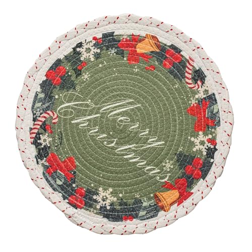 Winterblumen Runden Abendessen Placemat Hitzebeständiges Verschüttetem Wiederverwendbares Tischeinstellung Dekoration Hitzesicheres Weihnachts Placemat Winterblumen Runden Abendessen Placemat Hitzebeständiges Verschüttetem Wiederverwendbares Tischeinstellung Dekoration Hitzesicheres Weihnachts Placemat von SELVFZ