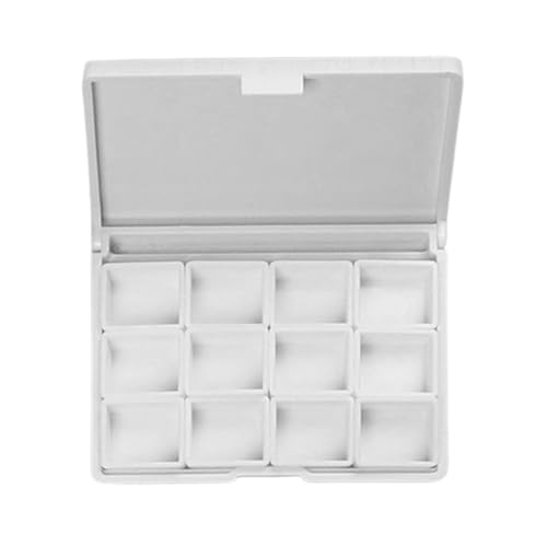 12 Well Lackspeicherbox Mit Staubdichtem Deckel Aquarell Paint Hülle Mischtablett Für Künstler Schüler Malerei Gouache Lackierbox 12 Well Lackspeicherbox Mit Staubdichtem Deckel Aquarell Paint Hülle Mischtablett Für Künstler Schüler Malerei Gouache Lackierbox von SELiLe