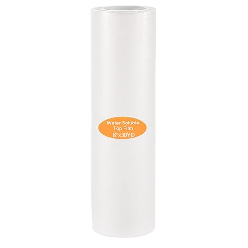 15/30/50yd Tear Away Sticker Stabilisator Rückenwasserlöslicher Stickstabilisatoren Rücken Für Maschinensticke Home Dekoration Nähen Vorräte von SELiLe
