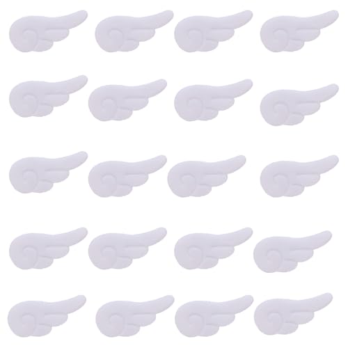 20pcs Farbenfrohe Plüschflügelförmige Applikationen Zum Herstellen Von Hutkleidung Nähflecken Handgefertigtes Haarband Haarclip Applique Plüschflügel Applique Nähfaktor Versorgung 20pcs Farbenfrohe Plüschflügelförmige Applikationen Zum Herstellen Von Hutkleidung Nähflecken Handgefertigtes Haarband Haarclip Applique Plüschflügel Applique Nähfaktor Versorgung von SELiLe