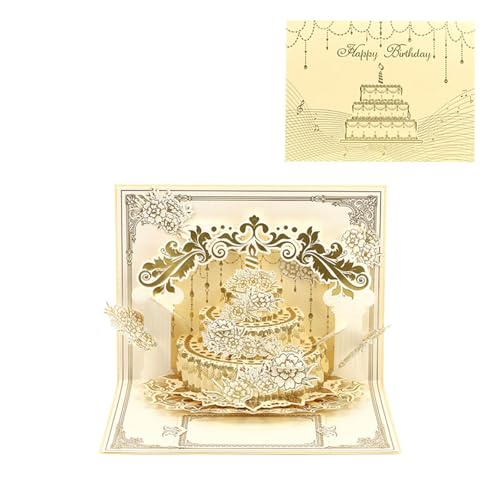 3D Geburtstagskarte Schöne Feierkarte Praktische Familientreffen Kartenpapier Textur Geeignet Für Überraschungsgeschenke 3D Geburtstagskarte Schöne Feierkarte Praktische Familientreffen Kartenpapier Textur Geeignet Für Überraschungsgeschenke von SELiLe