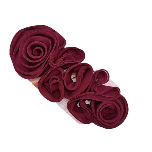 Elegante Rosenblumenapplikation Für Abendkleid Bankettkleider Die Auf Flecken Für Handwerksprojekt Schal von SELiLe