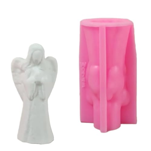 Geflügelte Mädchen Skulptur Silikonformen Für Epoxidharz Handgefertigte Kerzenseife Gips Silikonform Fondant Silikonformen von SELiLe