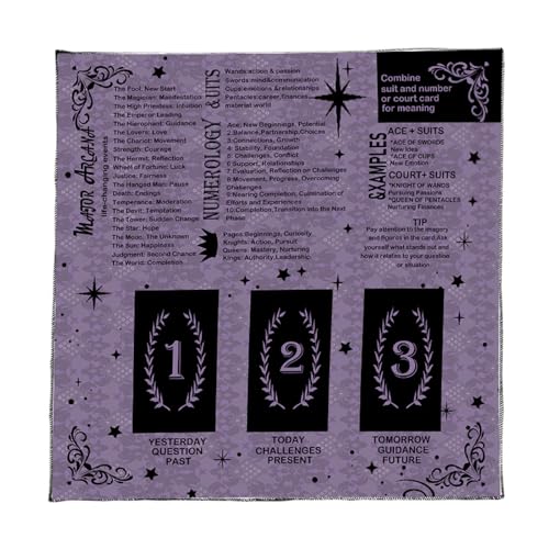 Premium Velvets Meditations MATs Verfügt Über Esoterica Muster Tarot Ritual Stoff Für Tarot Enthusiasten Und Sammler Okkultes Ritual Tuch Premium Velvets Meditations MATs Verfügt Über Esoterica Muster Tarot Ritual Stoff Für Tarot Enthusiasten Und Sammler Okkultes Ritual Tuch von SELiLe
