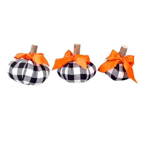 SELiLe Erntekürbis Dekoration 3pcs Stoff Herbstes Desktop Dekorationen Für Thanksgiving Home Decors Weiche Touch Herbsthängedekorationen SELiLe Erntekürbis Dekoration 3pcs Stoff Herbstes Desktop Dekorationen Für Thanksgiving Home Decors Weiche Touch Herbsthängedekorationen von SELiLe