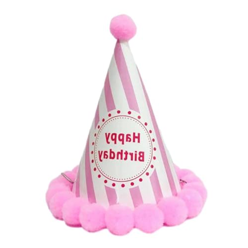 SELiLe Geburtstagsparty-Kappe für Erwachsene, Kinder, Plüsch, Partyhut, verstellbare Kappe, Kinderfotografie-Requisiten, spitzer Hut, Zubehör, Kindergeburtstag, Party, Themenzubehör, festlicher Hut SELiLe Geburtstagsparty-Kappe für Erwachsene, Kinder, Plüsch, Partyhut, verstellbare Kappe, Kinderfotografie-Requisiten, spitzer Hut, Zubehör, Kindergeburtstag, Party, Themenzubehör, festlicher Hut von SELiLe
