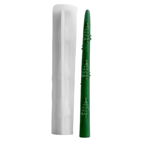 Weihnachtsthemen Kerzen Silikonform Für Säulensäure Seife Einfacher Abfindel Mehrzweck Silikone Schimmel Für Epoxidharz Lang Silikonform von SELiLe