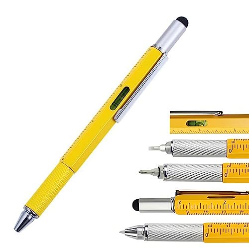 6 IN 1 Multifunktions Kugelschreiber,Ingenieur Stift Mit Lineal,Füllstandsanzeige,Kugelschreiber,Multifunction Stift,Geschenke für Männer,Multifunktions,Multi-Tool Stylus Pen 6 IN 1 Multifunktions Kugelschreiber,Ingenieur Stift Mit Lineal,Füllstandsanzeige,Kugelschreiber,Multifunction Stift,Geschenke für Männer,Multifunktions,Multi-Tool Stylus Pen von SEMINISMAR