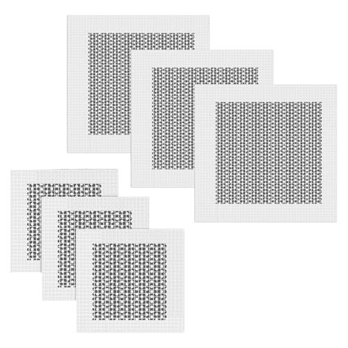 6 Stücke Selbstklebend Wandreparatur Patch,Aluminium Wand Reparatur Patch,Wandreparatur Patch,Reparaturset Aluminium Trockenbau Patch,Trockenbau Patch,Selbstklebend Trockenbau Patch,2/4 Zoll von SEMINISMAR
