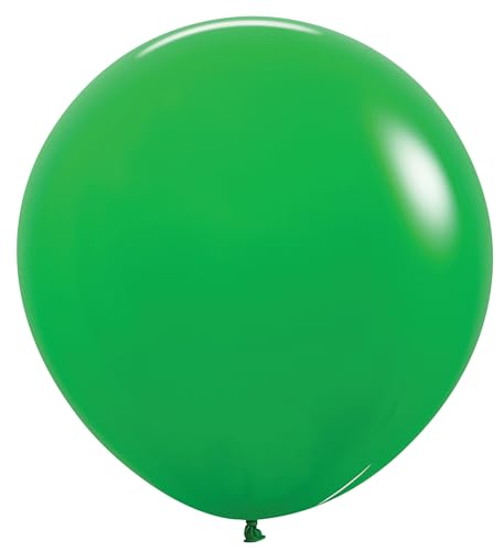 Deluxe Kleeblatt-Grüner runder Latexballon, 61 cm, 3 Luftballons Deluxe Kleeblatt-Grüner runder Latexballon, 61 cm, 3 Luftballons von SEMPERTEX