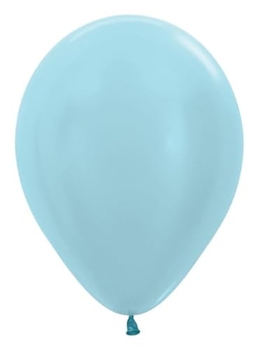 Latexballon, rund, Perlblau, 27,9 cm, 25 Stück Latexballon, rund, Perlblau, 27,9 cm, 25 Stück von SEMPERTEX