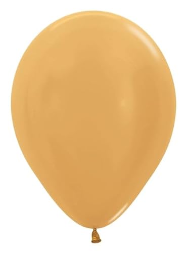 Latexballon, rund, metallisch, goldfarben, 27,9 cm, 25 Stück Latexballon, rund, metallisch, goldfarben, 27,9 cm, 25 Stück von SEMPERTEX